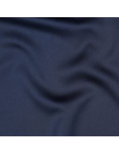 Tissu satin royal - Bleu marine 2