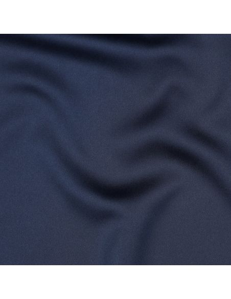 Tissu satin royal - Bleu marine