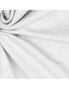 Tissu jersey tencel modal - Blanc 2