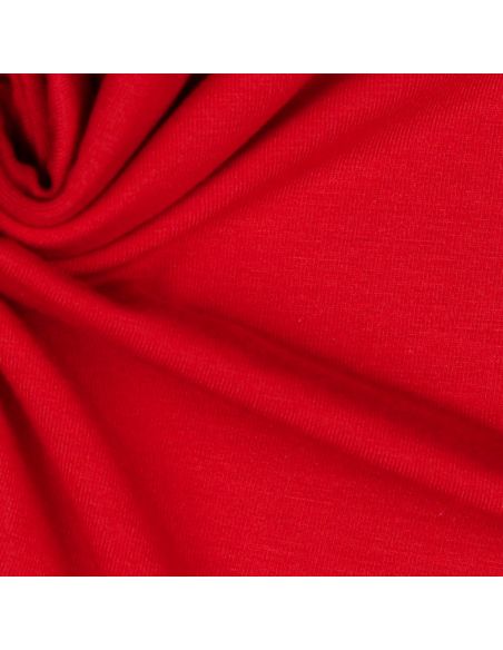 Tissu jersey tencel modal - Rouge