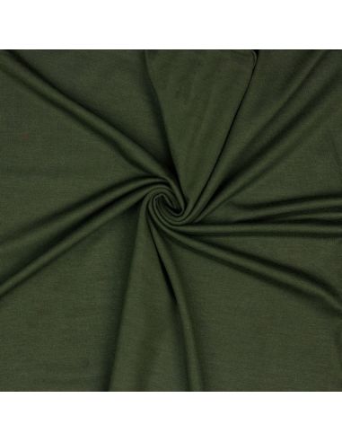 Tissu jersey tencel modal - Vert foncé