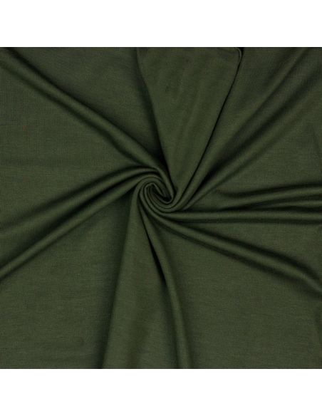 Tissu jersey tencel modal - Vert foncé