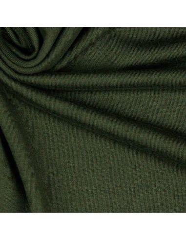 Tissu jersey tencel modal - Vert foncé