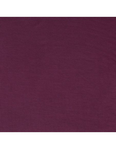 Tissu jersey tencel modal - Aubergine