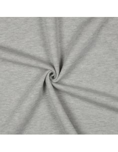 Tissu sweat pailleté - Gris