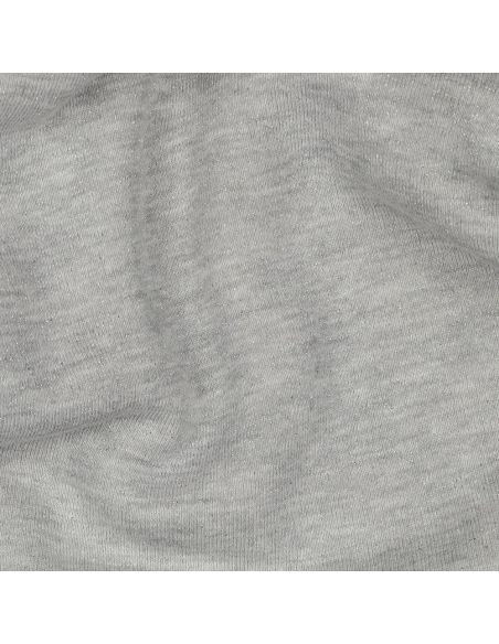 Tissu sweat pailleté - Gris
