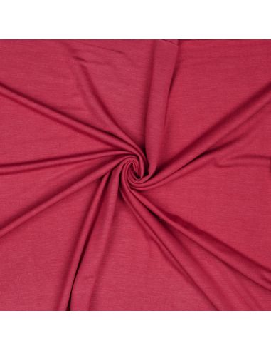 Tissu jersey tencel modal - Fuchsia