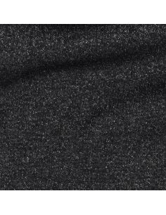 Tissu sweat pailleté - Noir 2