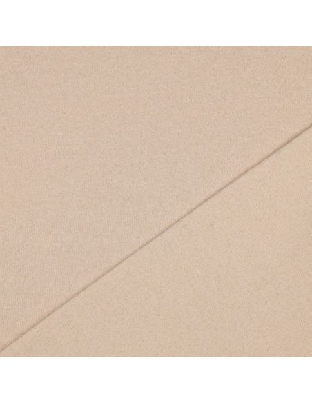 Tissu sweat pailleté - Sable