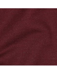 Tissu sweat pailleté - Aubergine 2