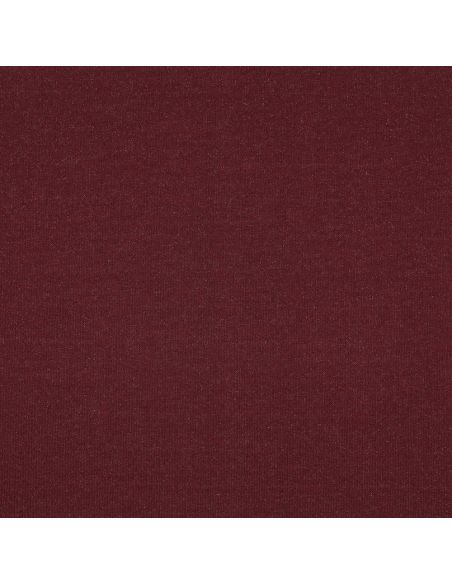 Tissu sweat pailleté - Aubergine