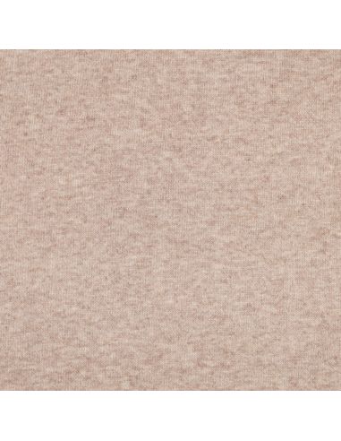 Tissu maille tricot mélangé - Canelle