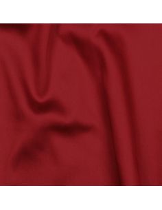 Tissu satin de coton - Rouge foncé 2