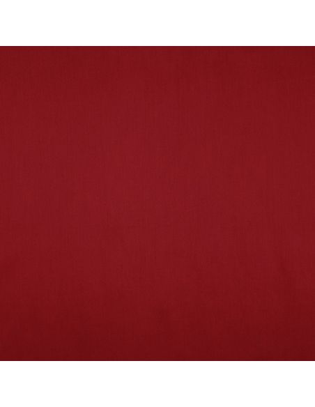 Tissu satin de coton - Rouge foncé