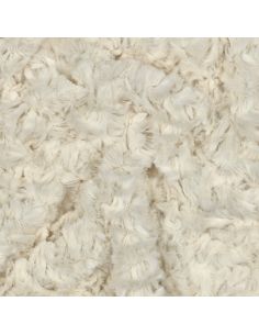 Tissu fausse fourrure - Écru 2