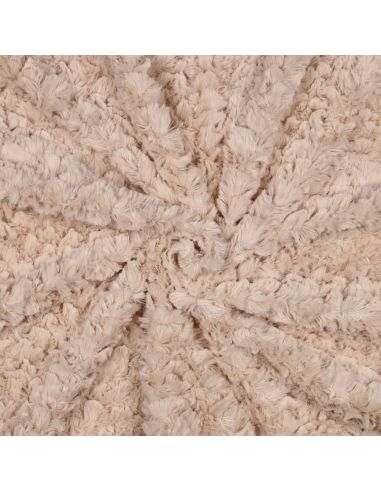 Tissu fausse fourrure - Rose