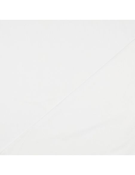 Tissu satin de coton - Blanc cassé