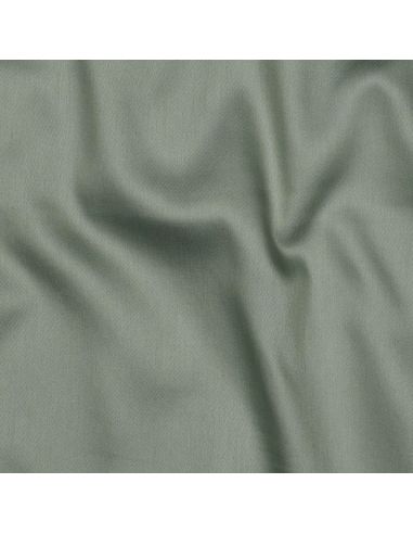 Tissu satin de coton - Vert sauge