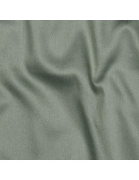 Tissu satin de coton - Vert sauge