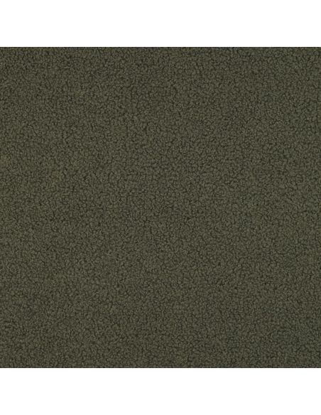 Tissu polaire Teddy double face - Kaki