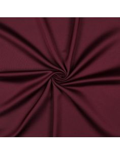 Tissu micro satin touché soie - Bordeaux