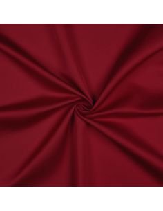 Tissu micro satin touché soie - Rouge foncé