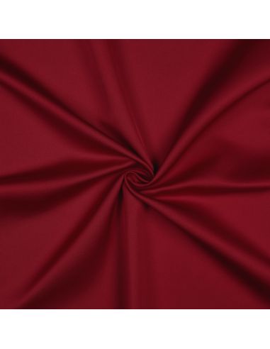 Tissu micro satin touché soie - Rouge foncé