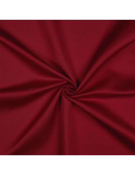 Tissu micro satin touché soie - Rouge foncé