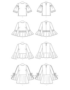 Patron de haut - Butterick 6592 2