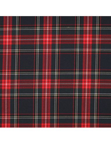 Tissus tartan écossais - Navy