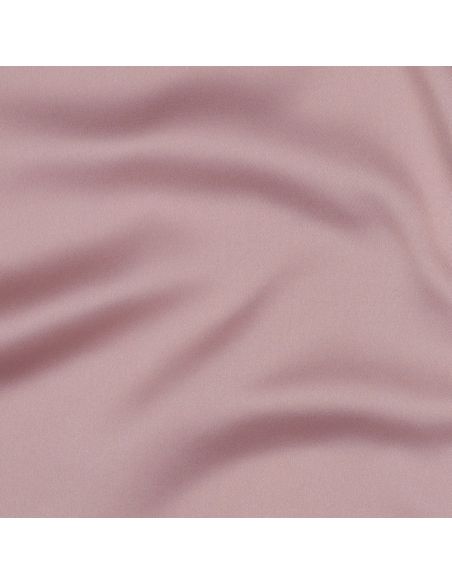 Tissu micro satin touché soie - Vieux rose