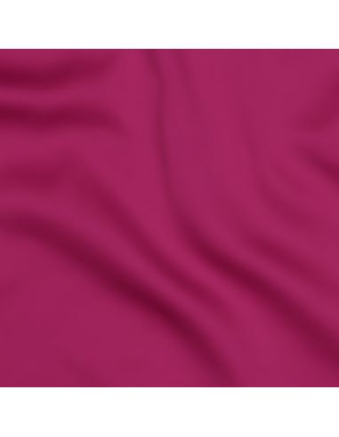 Tissu micro satin touché soie - Fuchsia