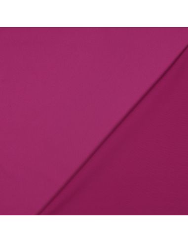 Tissu micro satin touché soie - Fuchsia