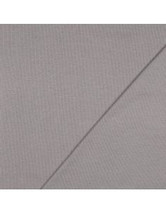 Tissu jersey bord côte côtelé - Gris 2