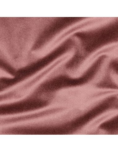 Tissu velours luxe d'ameublement - Vieux rose