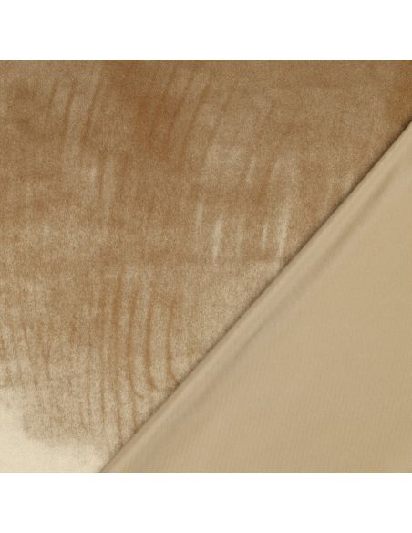 Tissu velours luxe d'ameublement - Or