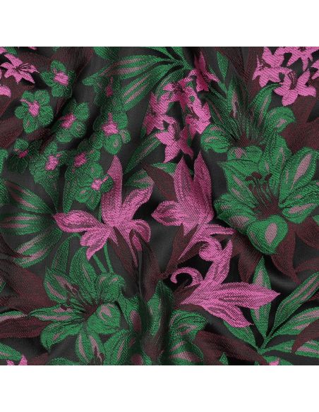 Tissu jacquard- Iris