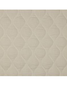 Tissu matelassé double gaze - Naturel 2
