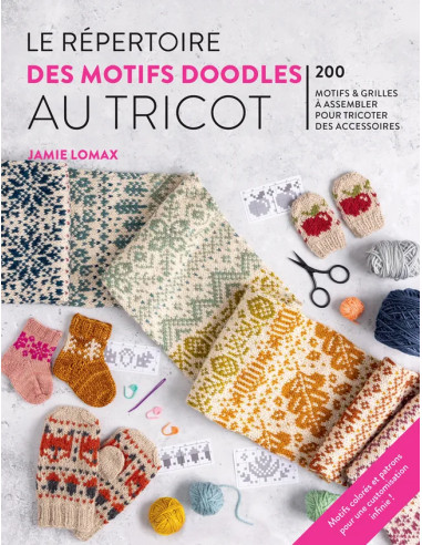 Livre le répertoire des motifs doodles au tricot