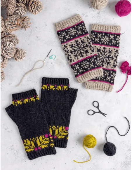 Livre le répertoire des motifs doodles au tricot