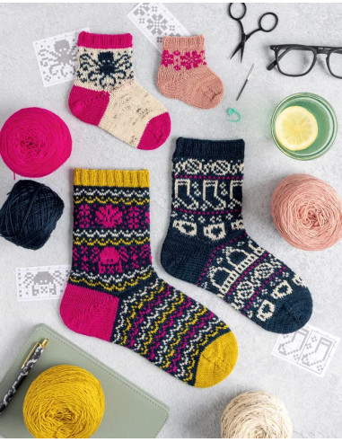 Livre le répertoire des motifs doodles au tricot