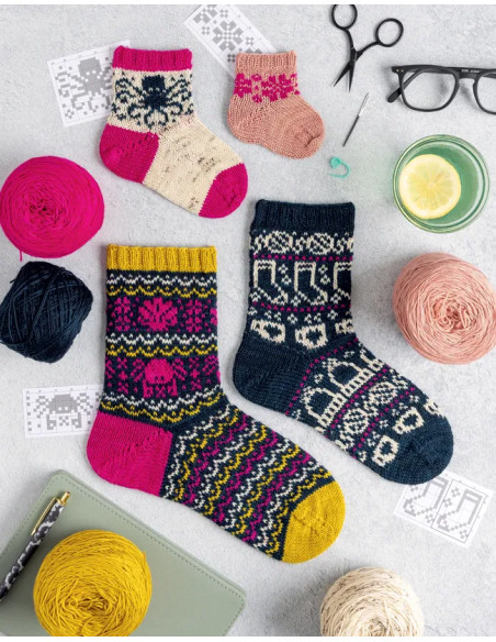 Livre le répertoire des motifs doodles au tricot