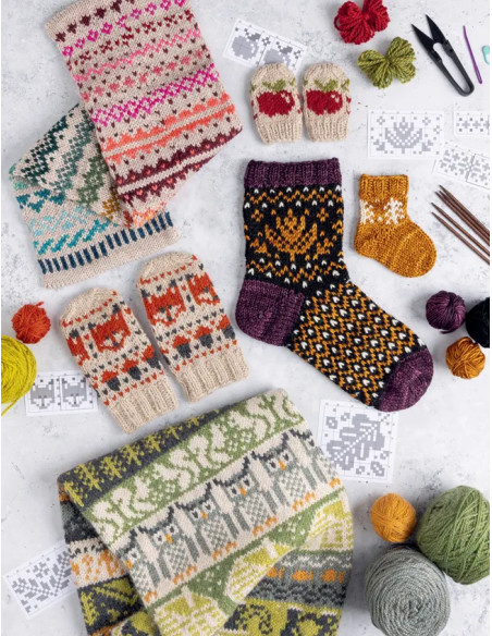 Livre le répertoire des motifs doodles au tricot