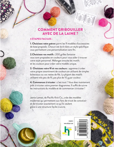 Livre le répertoire des motifs doodles au tricot