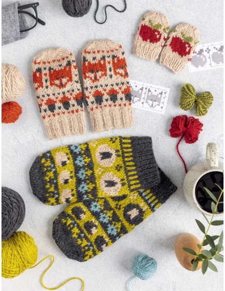 Livre le répertoire des motifs doodles au tricot