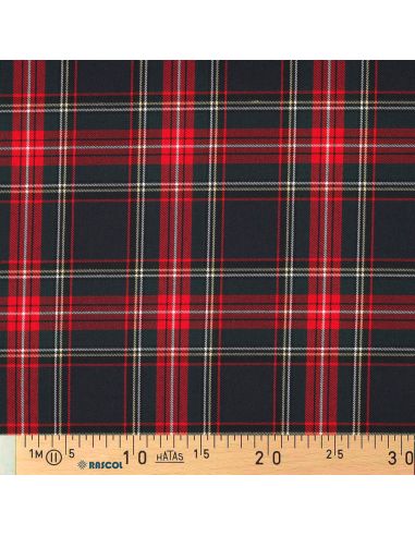 Tissus tartan écossais - Navy