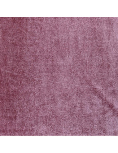 Tissu velours stretch - Rose