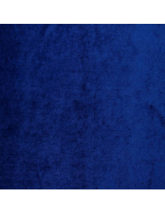 Tissu velours stretch - Bleu roy 2