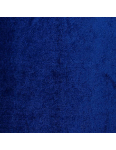 Tissu velours stretch - Bleu roy