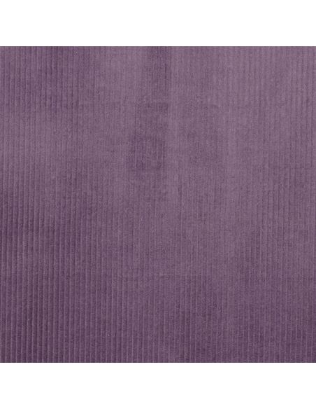 Tissu velours côtelé coton - Mauve